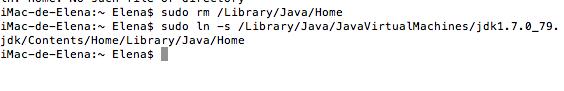 Reemplazar versión actual Java
