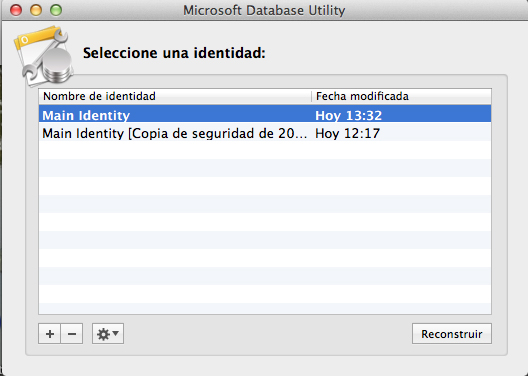 Identidades Outlook