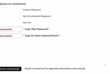 Comentarios plugin spam free wordpress sin traducir